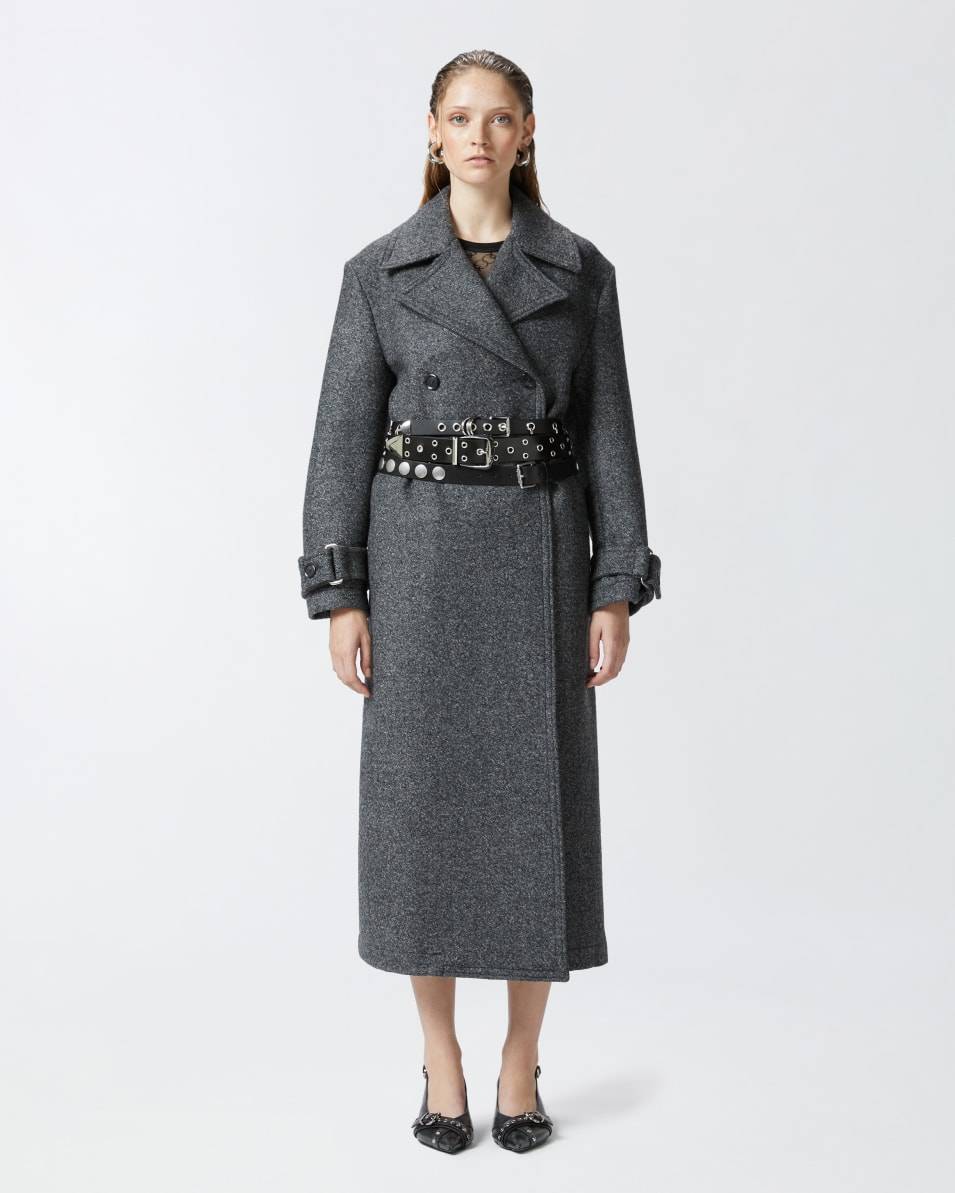 Pinko Mantel im Trenchcoat-Stil mit Gürtel Online Shopping