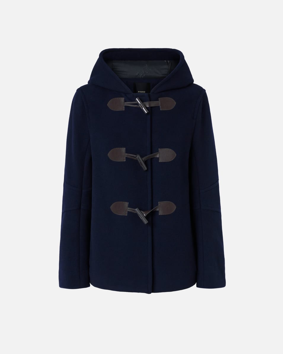 Pinko Kurzer Montgomery-Mantel mit Riegeln Zeitbegrenzte Promotion