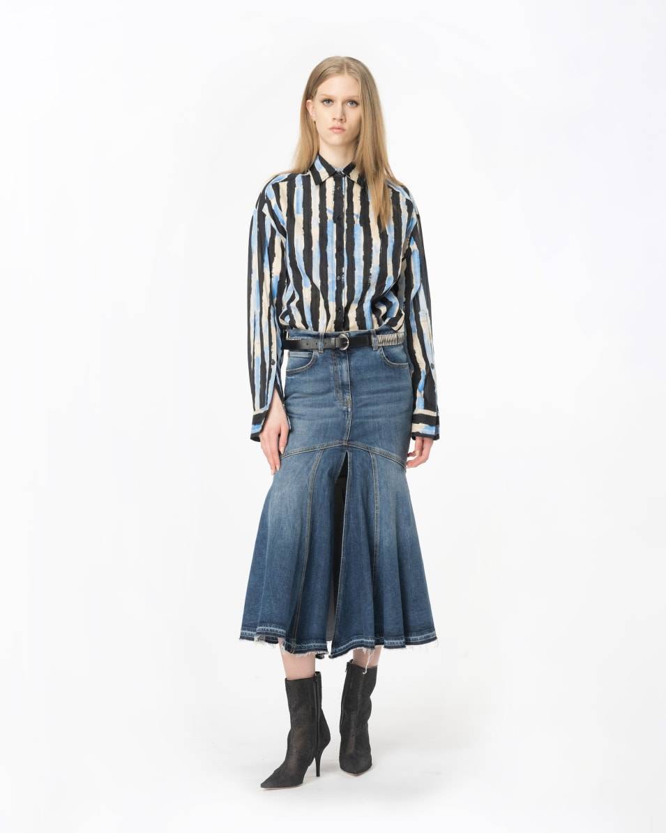 Pinko Bluse Pinselstrich-Print Hotsell