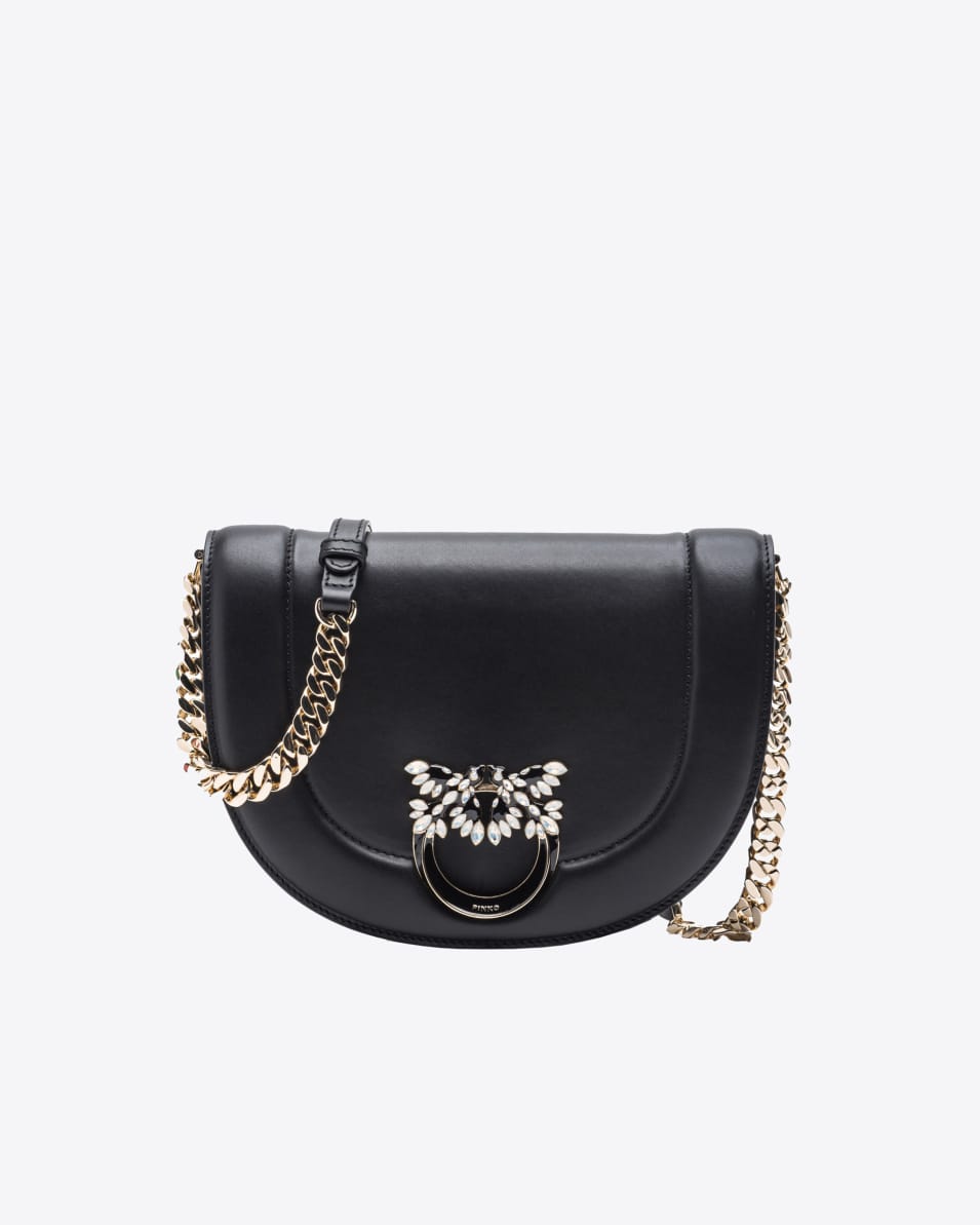 Pinko Classic Love Bag Click Round mit Schmuckschließe PINKO Galleria Fabrik Onlineshop