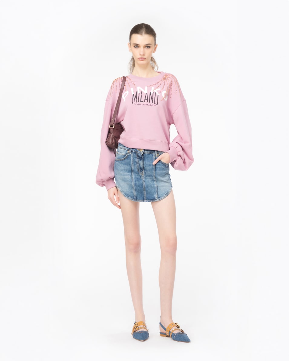 Pinko Sweatshirt PINKO Cities Muttertagsangebot
