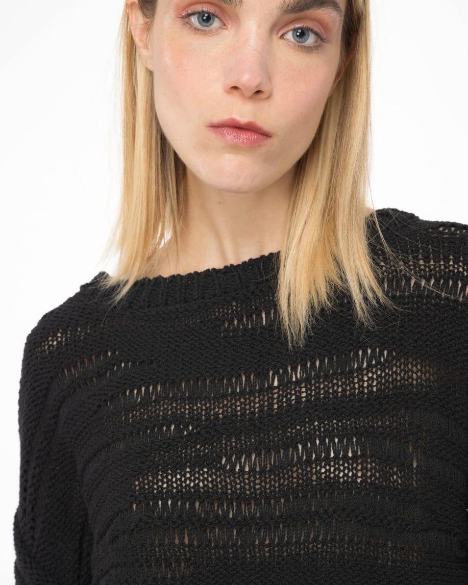 Pinko Kurzer Pulli aus Baumwollmix Neuheiten