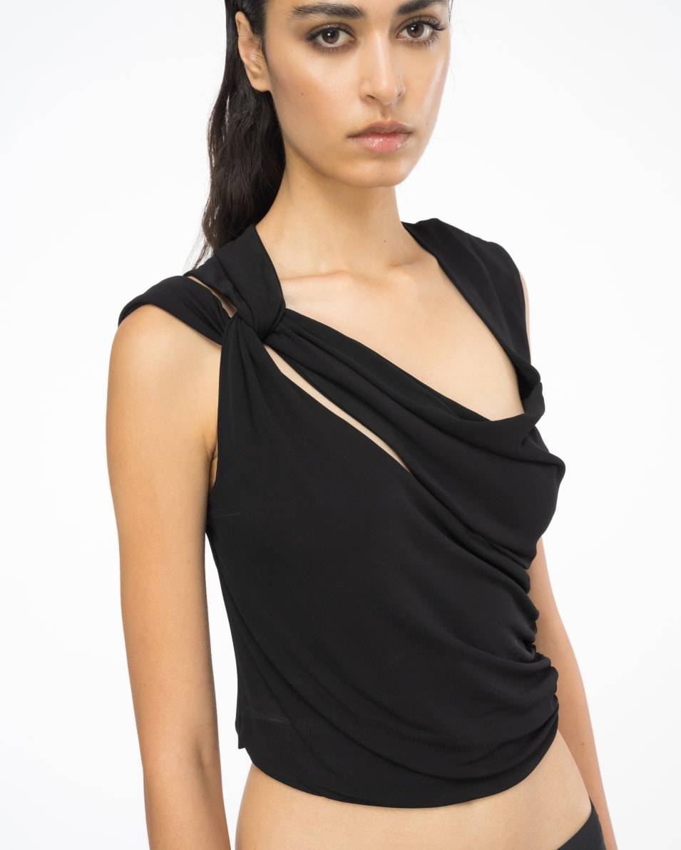 Pinko Torchon-Top aus Interlock-Krepp Online