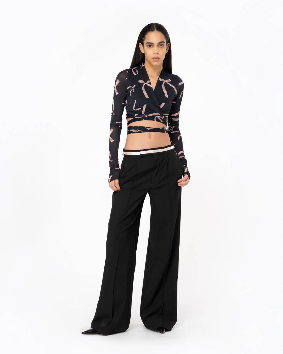 Pinko Kurzer Cardigan mit Schleifchen Reimagine PINKO by Patrick McDowell Schlussverkauf