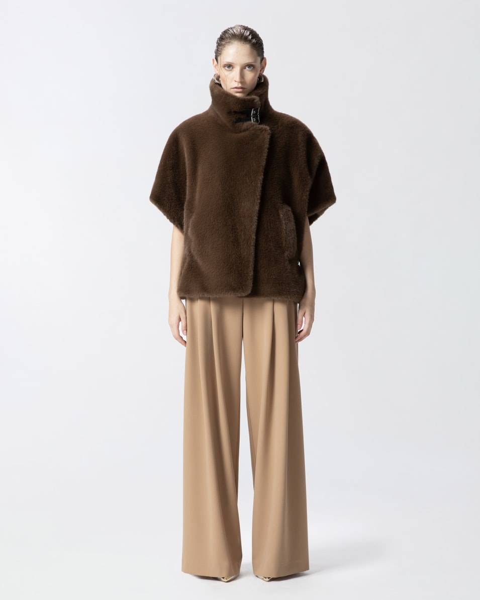 Pinko Elegante Hose mit weitem Bein und Bundfalten Begrenztes Angebot