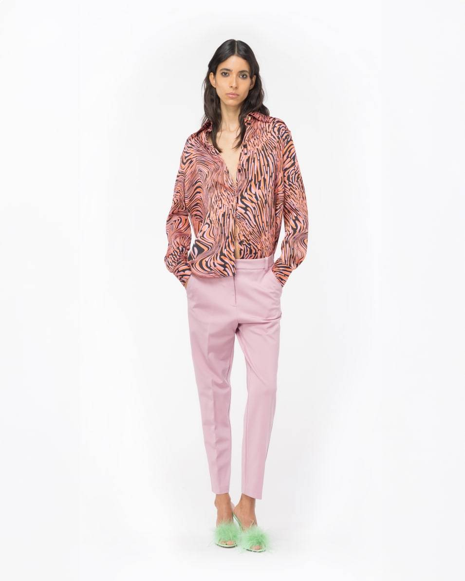 Pinko Cigarette-Fit-Hose im Roma Ripp Neueste Mode