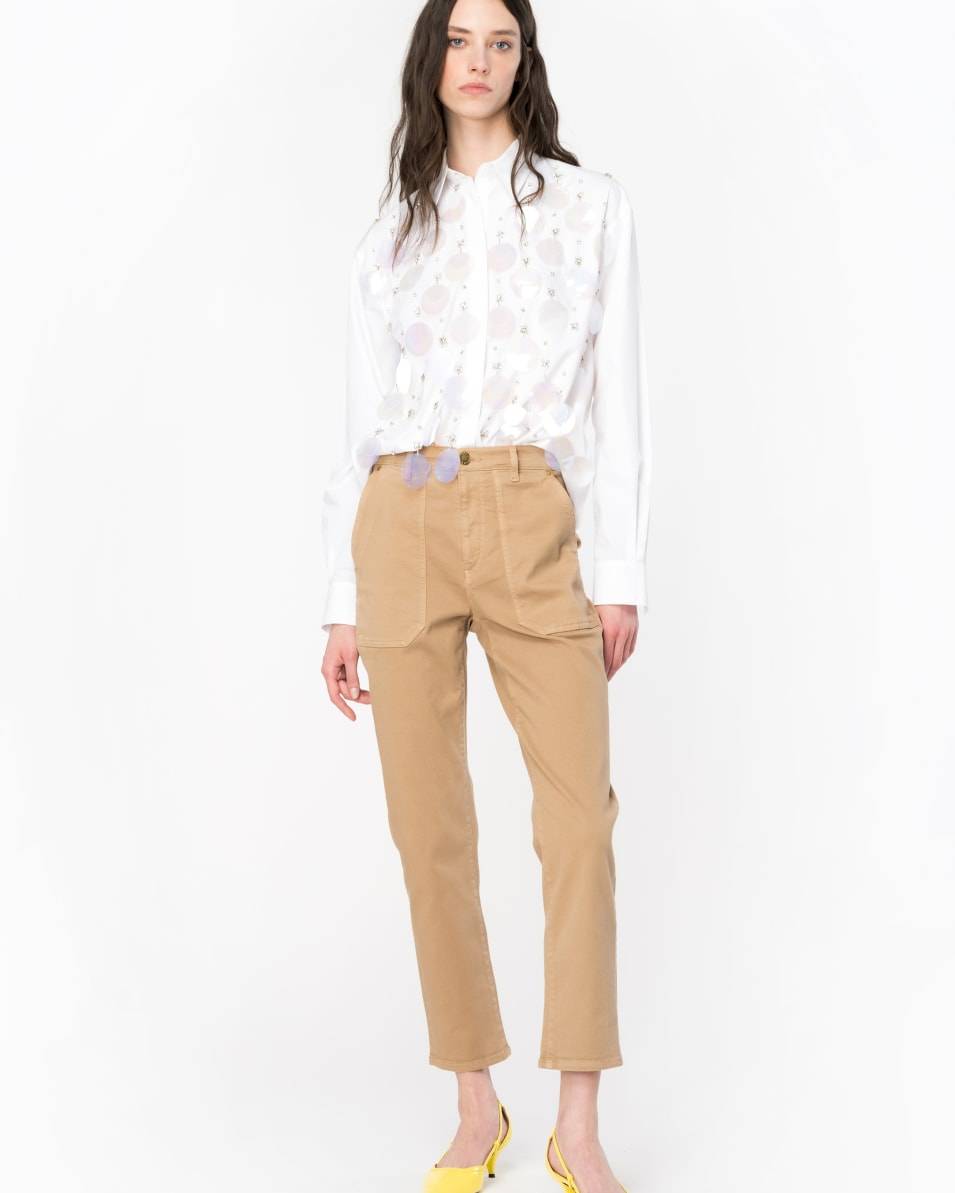 Pinko Chinojeans aus Baumwollbull Große Rabatte