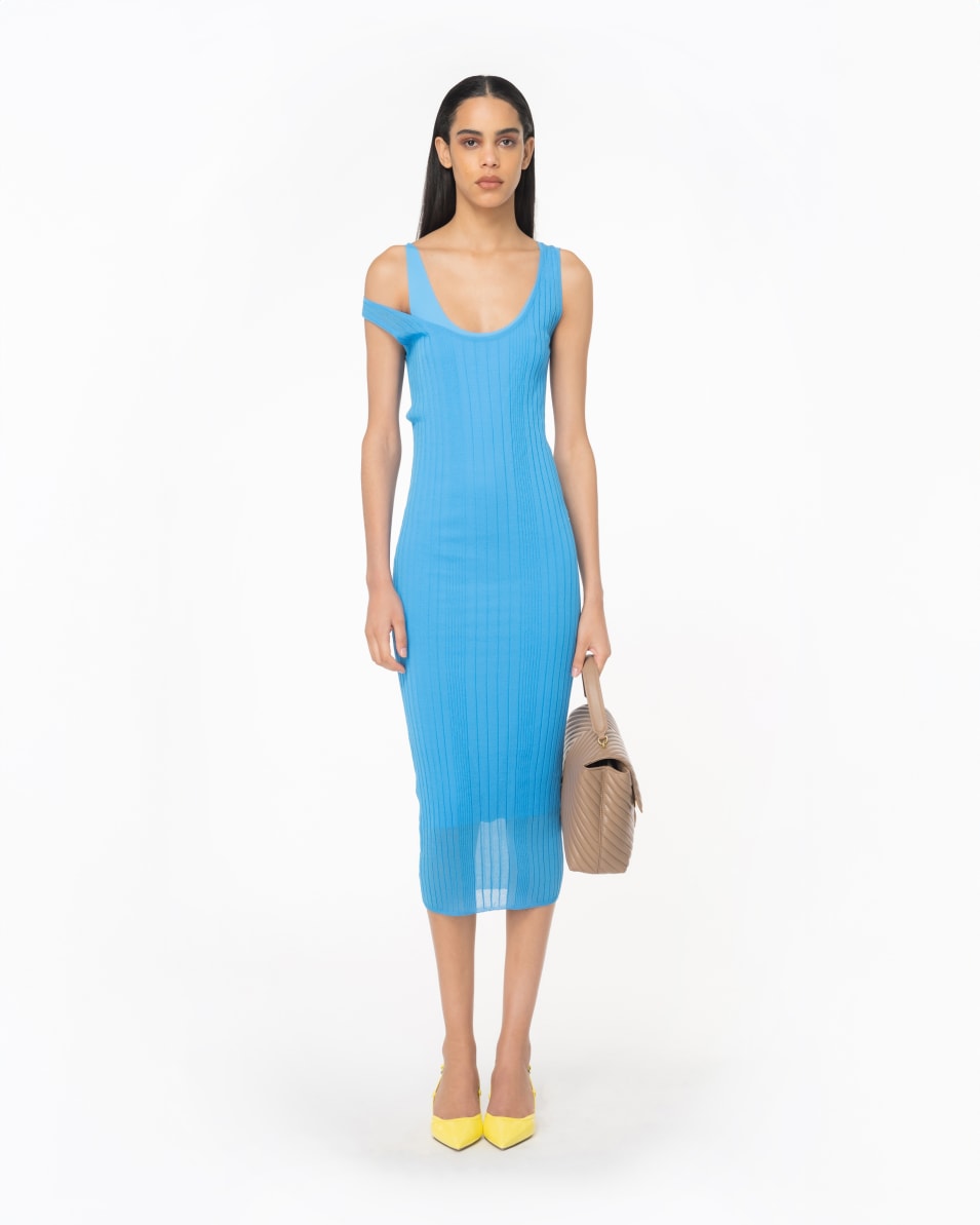 Pinko Midikleid aus transparentem Crêpe Tägliche Deals