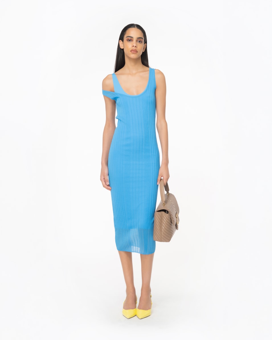 Pinko Midikleid aus transparentem Crêpe Tägliche Deals