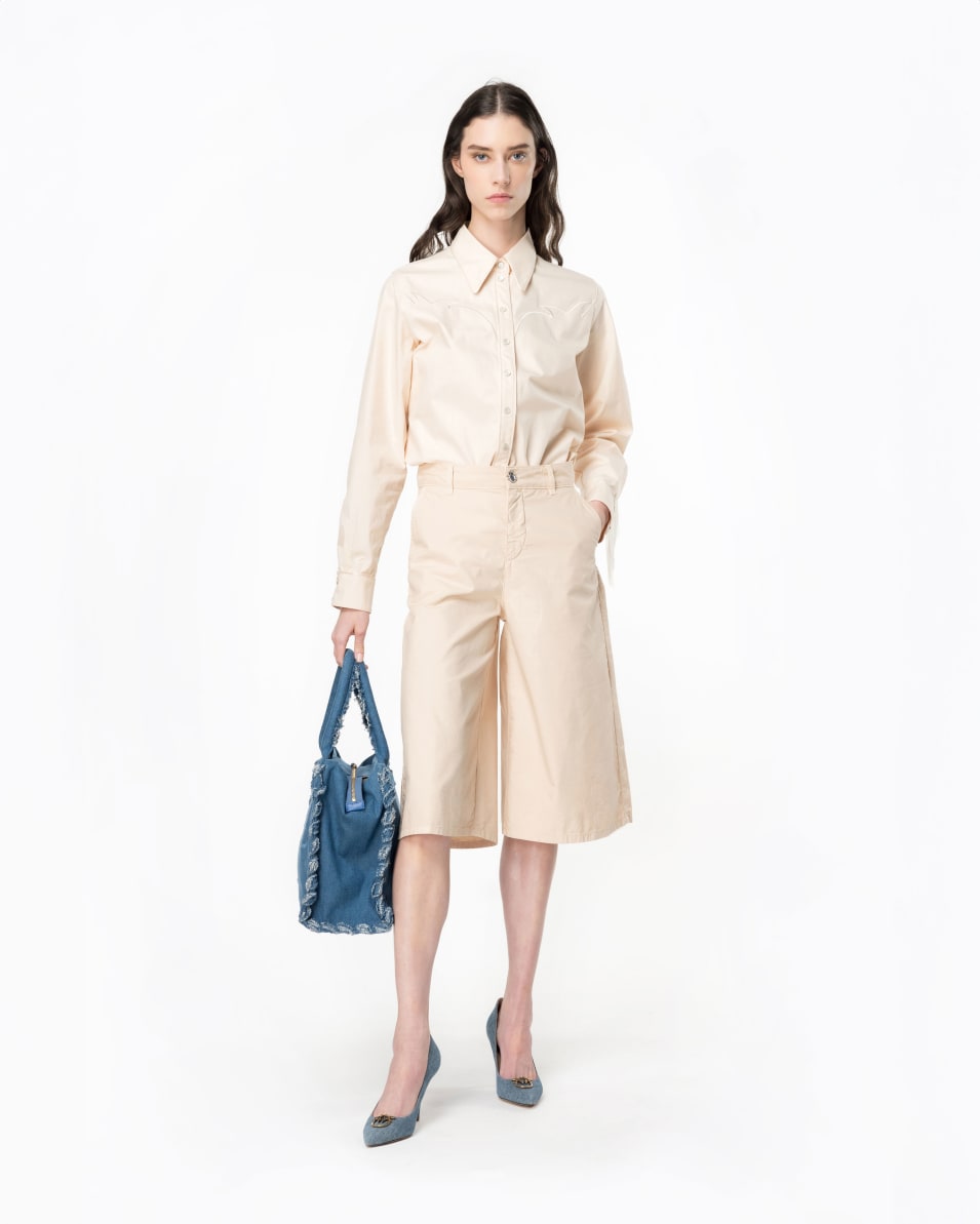 Pinko Bermudas aus Gabardine 50% Rabatt für begrenzte Zeit