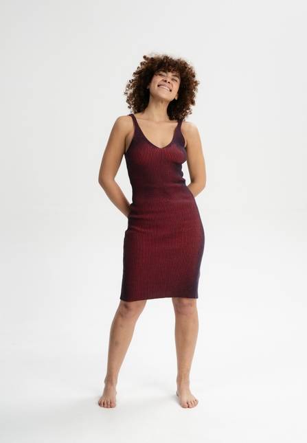 Melawear Damen Strick Kleid DIJA Top Angebot