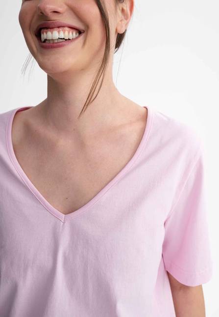 Melawear Damen V-Neck T-Shirt LALI Neueste Mode