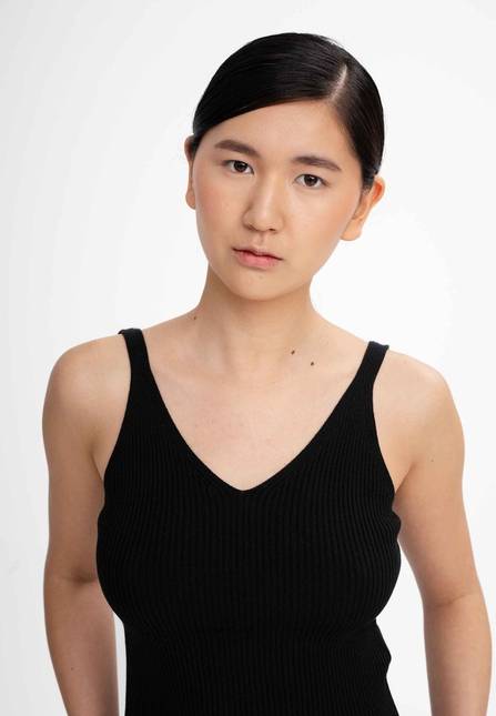 Melawear V-Neck Strick Top RHADA Räumungsverkauf