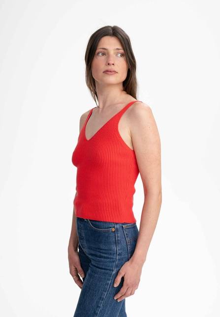 Melawear V-Neck Strick Top RHADA Tägliche Deals