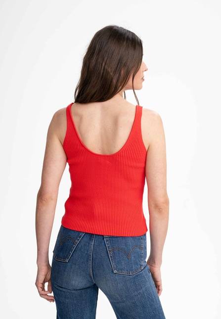 Melawear V-Neck Strick Top RHADA Tägliche Deals