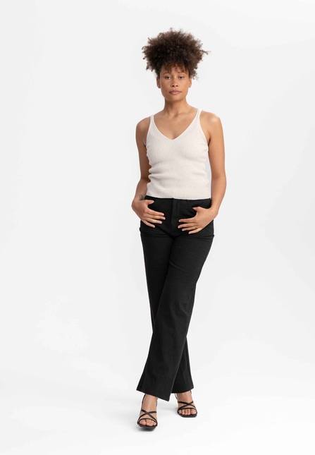 Melawear V-Neck Strick Top RHADA Riesige Ersparnisse