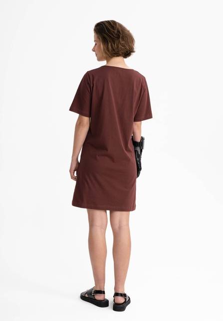 Melawear Damen V-Neck Kleid JANITRA VIP-Rabatte