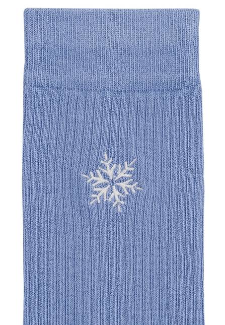 Melawear Unisex Gerippte Socken Stickerei 1er Pack Discount Store für neue Produkte