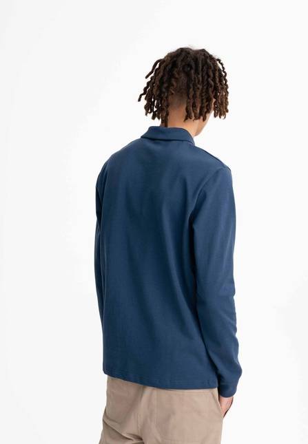 Melawear Herren Langarm Polo Shirt DIVIT Große Rabatte