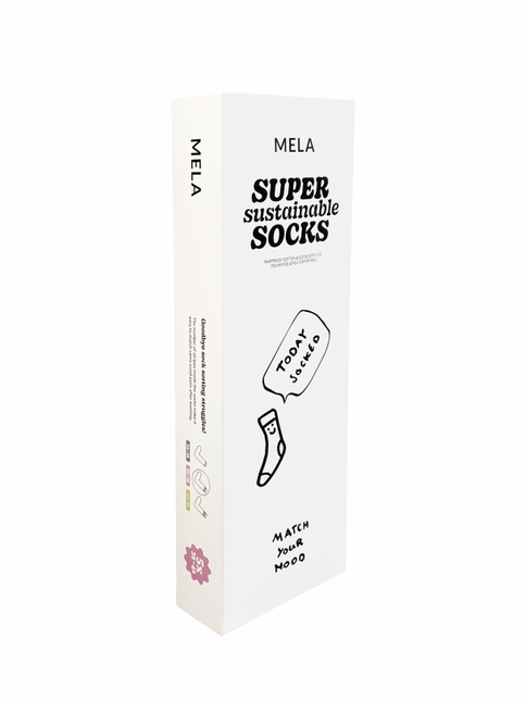 Melawear Unisex Gerippte Socken Stickerei 5er Pack JETZT KAUFEN