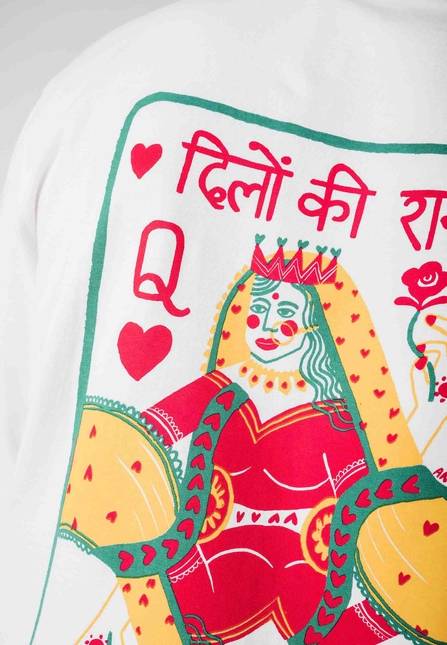 Melawear Oversized Langarmshirt Artist Edition Anjali Riesige Rabatte