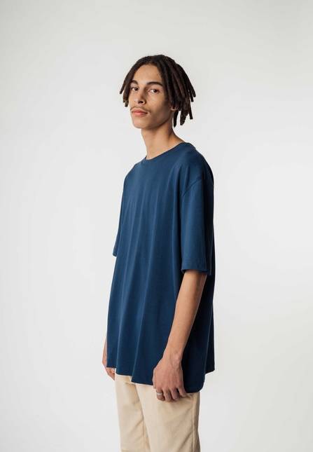 Melawear Oversized T-Shirt schwer BHAJAN Kostenloser Versand international