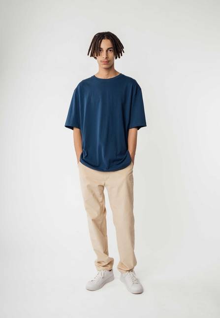 Melawear Oversized T-Shirt schwer BHAJAN Kostenloser Versand international
