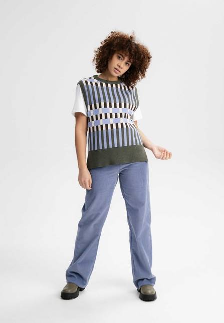 Melawear Damen Jacquard Strick Pullunder JAMUNA Günstig kaufen