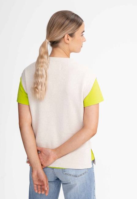 Melawear Damen Jacquard Strick Pullunder JAMUNA Flash Sale