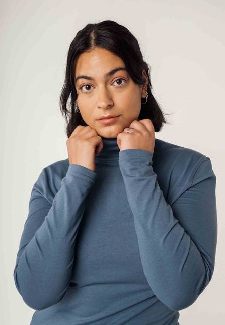 Melawear Damen Turtleneck Shirt ANCHAL Preisnachlass