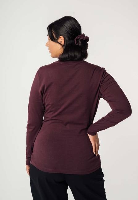 Melawear Damen Turtleneck Shirt ANCHAL Saisonschlussverkauf