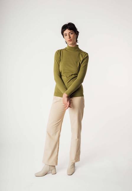 Melawear Damen Turtleneck Shirt ANCHAL Black Friday