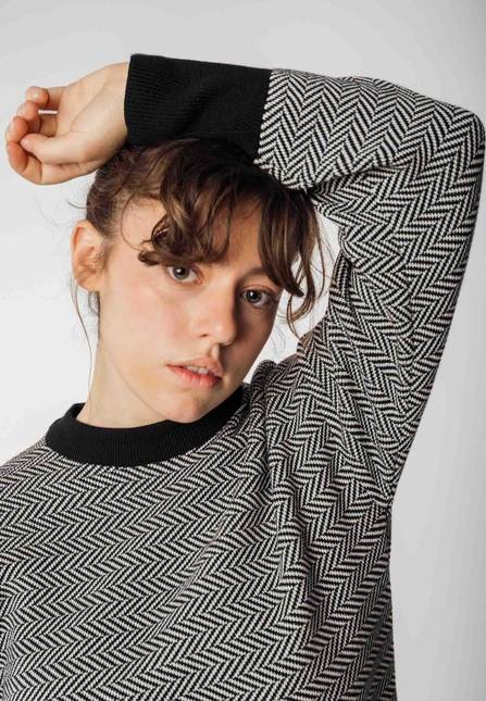 Melawear Jacquard Strickpullover FAIZA Weihnachtsangebot
