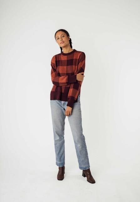 Melawear Jacquard Strickpullover FAIZA Osterangebot