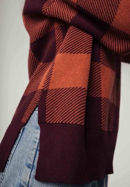 Melawear Jacquard Strickpullover FAIZA Osterangebot