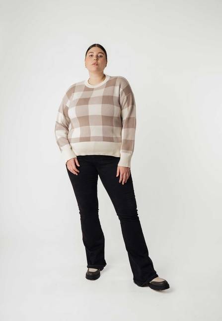 Melawear Jacquard Strickpullover FAIZA Muttertagsangebot