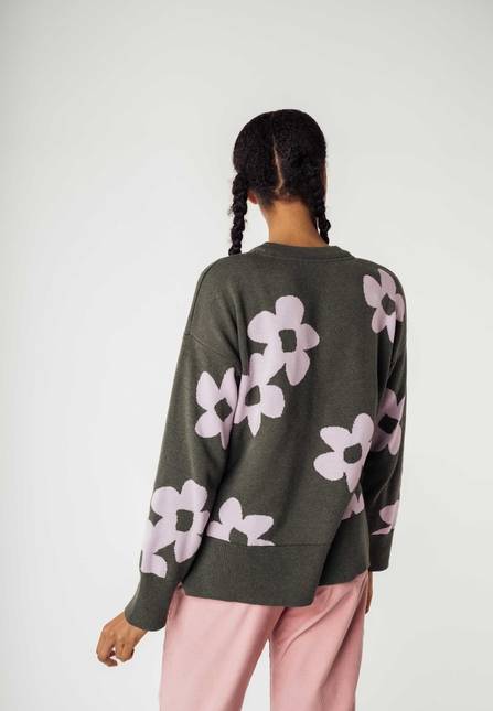 Melawear Jacquard Strickpullover FAIZA Vatertagsangebot