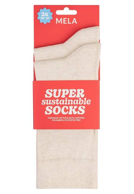 Melawear Socken 2er Pack Basic Zeitlich begrenztes Angebot
