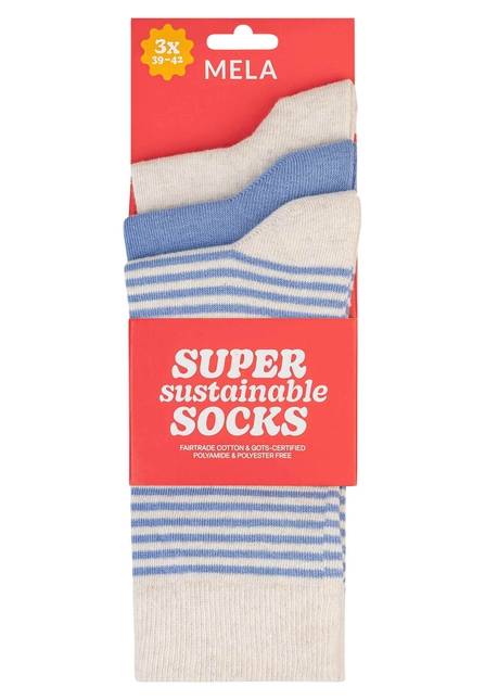 Melawear Socken 3er Pack Basic Große Rabatte