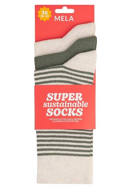 Melawear Socken 3er Pack Basic Neuheiten