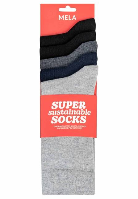 Melawear Socken 5er Pack Basic Tägliche Deals