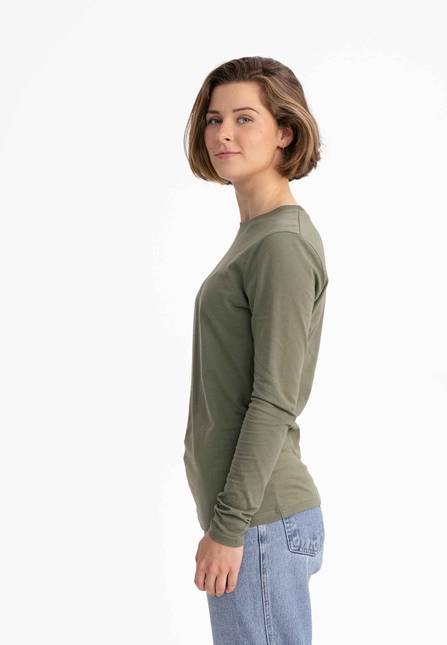 Melawear Damen Basic Langarmshirt DHIVYA Super Sparpreis