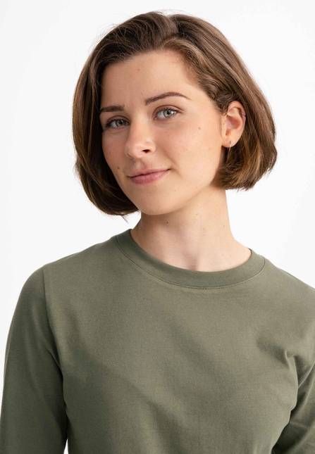 Melawear Damen Basic Langarmshirt DHIVYA Super Sparpreis
