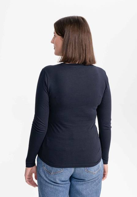 Melawear Damen Basic Langarmshirt DHIVYA Letzte 3 Tage