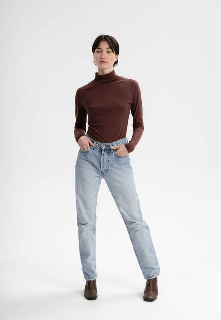 Melawear Damen Turtleneck Shirt ANCHAL Meist gekauft