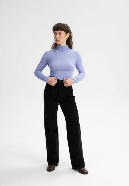 Melawear Damen Turtleneck Shirt ANCHAL Blitzverkäufe