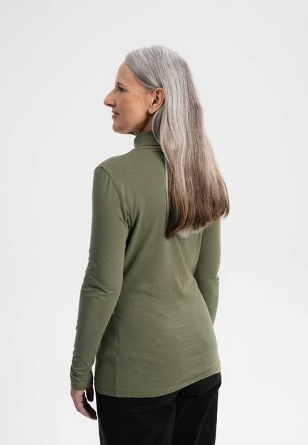 Melawear Damen Turtleneck Shirt ANCHAL Kostenloser Versand