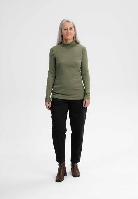 Melawear Damen Turtleneck Shirt ANCHAL Kostenloser Versand