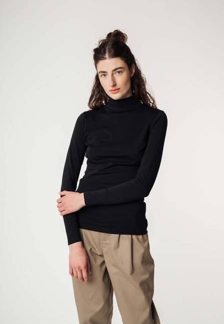 Melawear Damen Turtleneck Shirt ANCHAL Limitierter Zeitrabatt