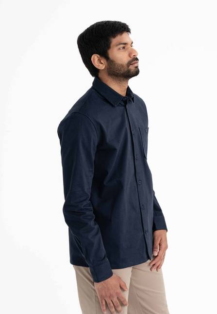 Melawear Herren Twill Hemd ASHUTOSH Flash Sale